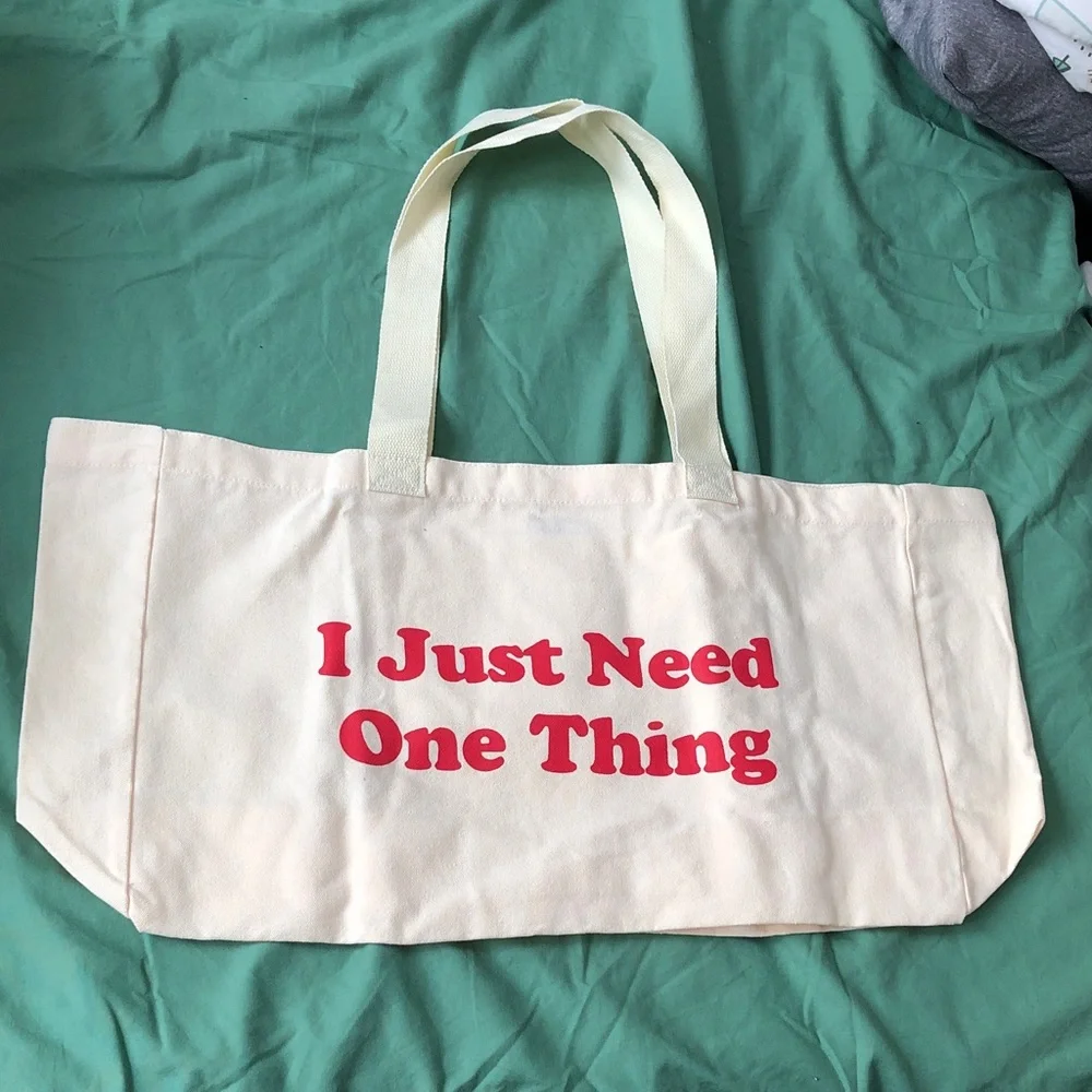 Dude Dad I Just Need One Thing Rectangle Tote Bag